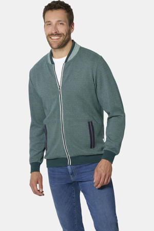 katoenen sweatvest +FIT Collectie Plus Size - groen