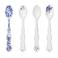 Pip Studio Royal White lepel (set van 4)
