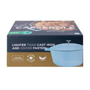 thumbnail: MasterClass braadpan gietaluminium (Ø28 cm) (5L) (lichtgewicht) - blauw