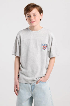 T-shirt lichtgrijs