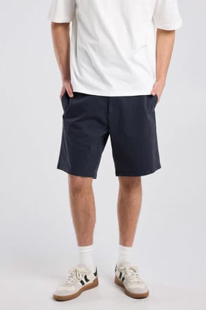 regular chino short donkerblauw