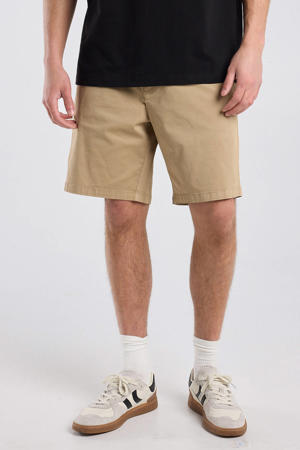 regular chino short lichtbruin