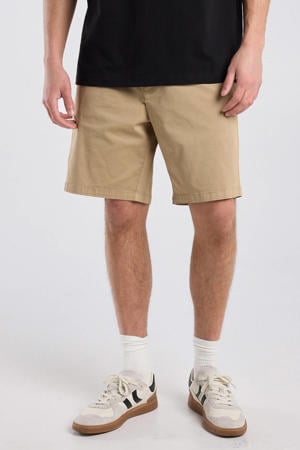regular chino short lichtbruin
