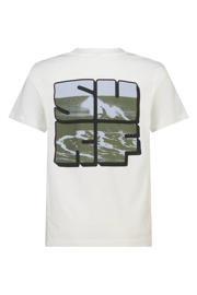 thumbnail: America Today T-shirt met backprint wit