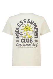 thumbnail: America Today T-shirt met backprint ivoor