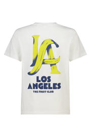 thumbnail: America Today T-shirt met backprint wit