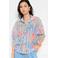 LOLALIZA gestreepte blouse blauw