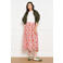 LOLALIZA gebloemde midi rok multi