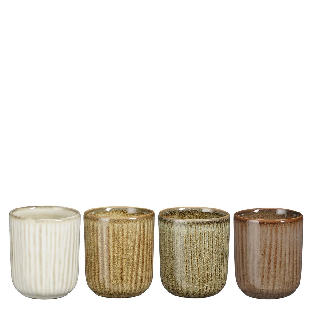 Mica Decorations espresso kop Nusa (set van 4)