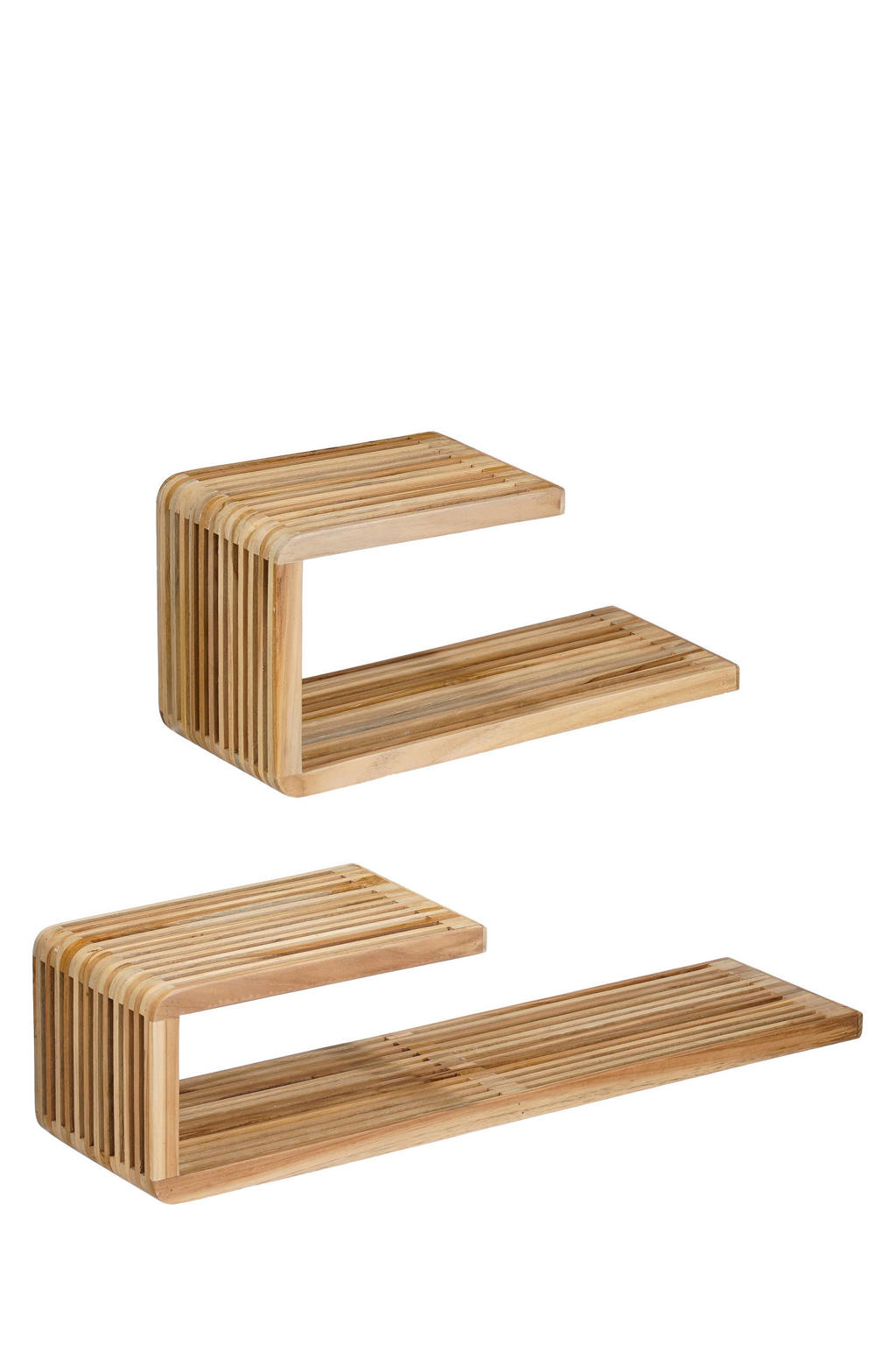 Mica Decorations wandplank Josha (set van 2) (80x21 cm)