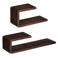 Mica Decorations wandplank Josha (set van 2) (80x21 cm)