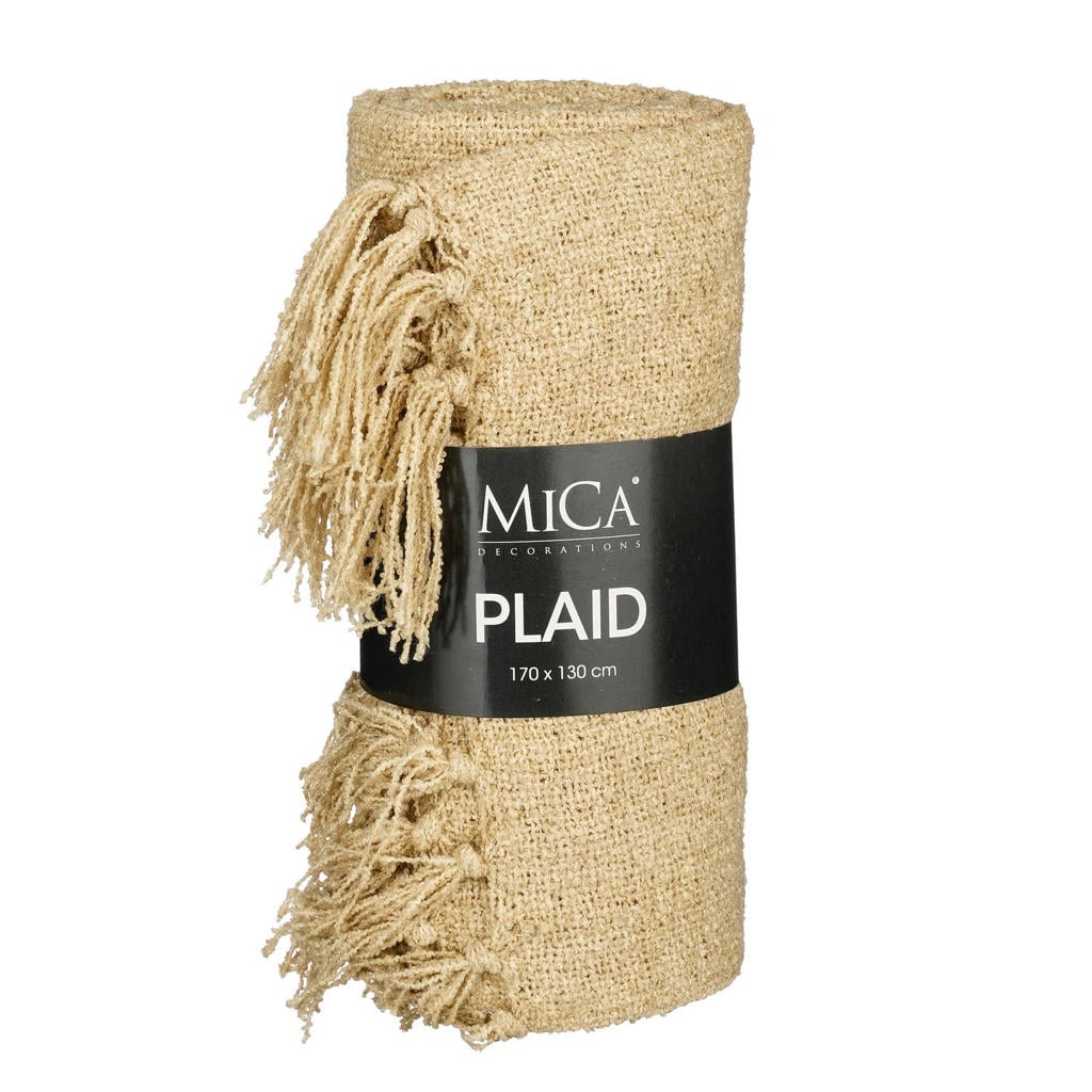 Mica Decorations plaid Trey (170x130 cm)