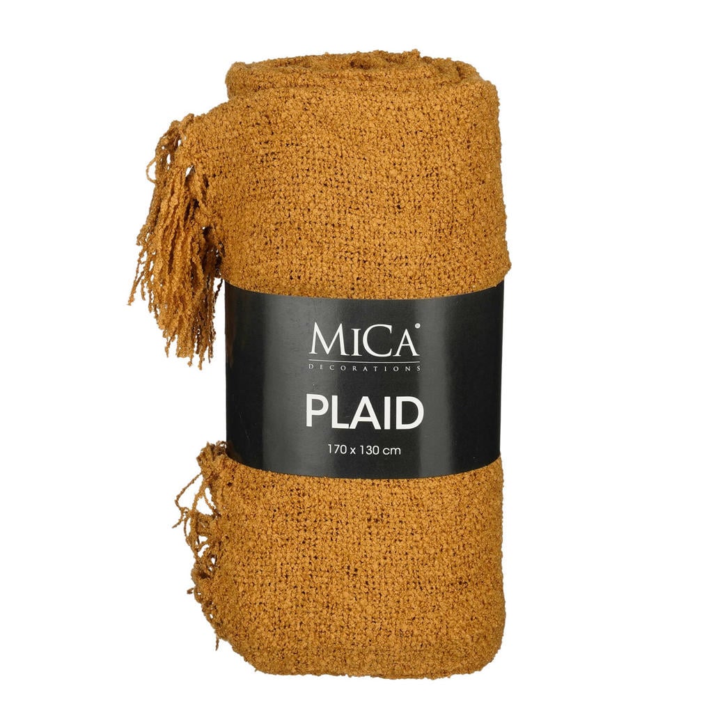 Mica Decorations plaid Trey (170x130 cm)