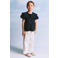 Mango Kids straight leg jeans wit