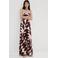 Mango jumpsuit donkerrood