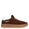 Manfield suède sneakers bruin