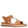 No Stress leren sandalen cognac