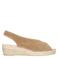 Manfield suède espadrilles cognac