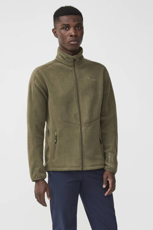 fleece vest Miracle olijfgroen