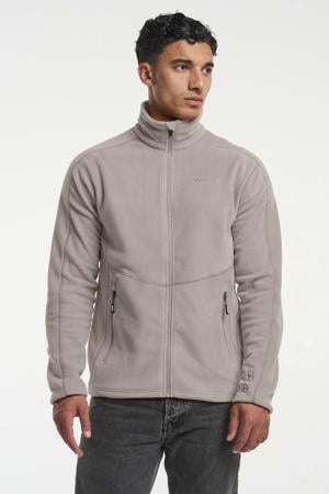 fleece vest taupe
