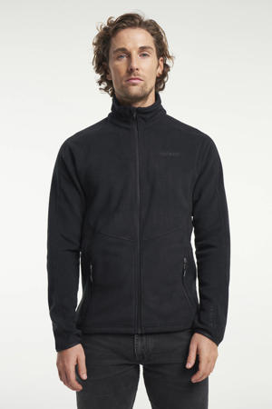 fleece vest Miracle zwart