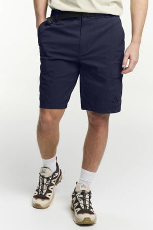 short donkerblauw