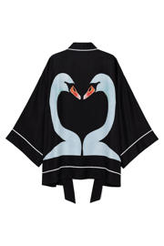 thumbnail: Noblesse Oblige Swan Robe Zwart