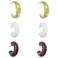 PIECES oorbellen PCPENOLOPE - set van 3 multi
