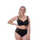 Plaisir seamless beugel-bh - zwart