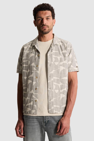regular casual overhemd grijs