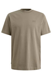 thumbnail: Cast Iron regular fit T-shirt met backprint - donkergroen