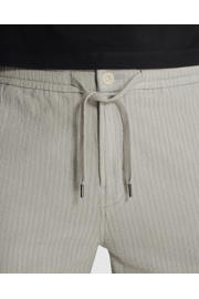 thumbnail: Cast Iron regular chino short met linnen lichtgroen