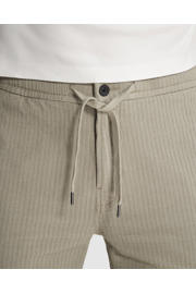 thumbnail: Cast Iron regular chino short met linnen groen
