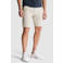 Cast Iron regular chino short met linnen beige