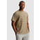 Cast Iron relaxed fit gestreept T-shirt - vetiver