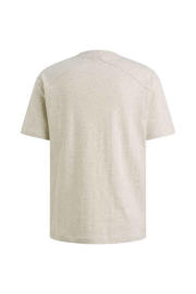 thumbnail: Cast Iron regular fit gemêleerd T-shirt - naturel