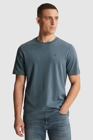 regular T-shirt blauw