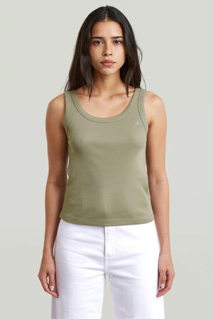 singlet kaki