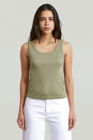 singlet kaki