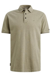 thumbnail: Cast Iron slim polo gebreid groen