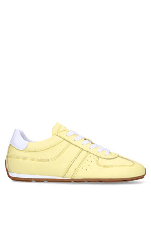 leren sneakers geel