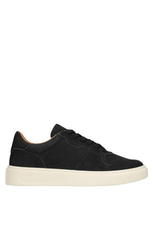 nubuck sneakers zwart