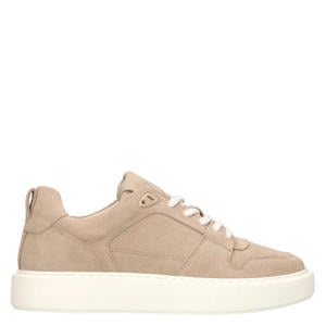 suède sneakers beige