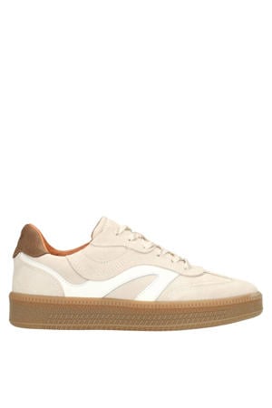 suède sneakers beige