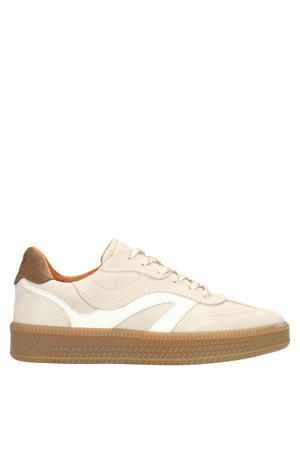 suède sneakers beige
