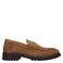 Manfield suède loafers cognac