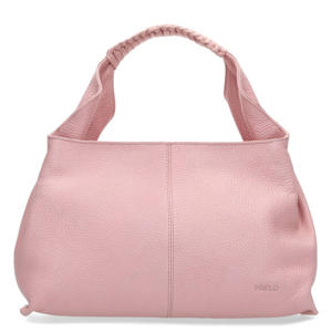 leren handtas roze