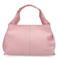 Manfield leren handtas roze