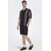 ONLY & SONS regular gestreept casual overhemd gebreid donkerblauw