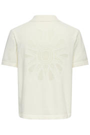 thumbnail: ONLY & SONS regular casual overhemd gebreid ecru